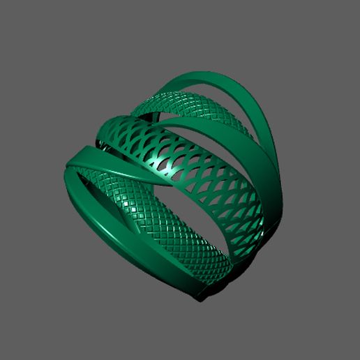 ring plain 71 3D print model - Mito3D