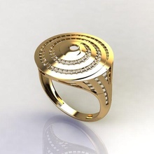 ring plain 78 3d print model - Mito3D
