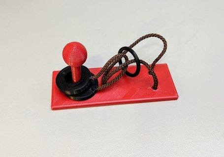 squillare puzzle anelli 3d print model - Mito3D