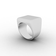 anillo de la cuadratura del círculo joyería anycubic3d joya 3d print model - Mito3D