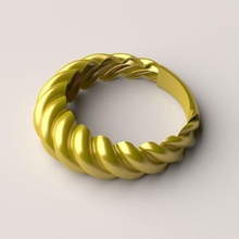 ring r02 jewelry jewellery gold silver 3dprint printable 3dmodel fashion jewel 3d print model - Mito3D