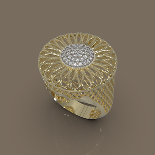 ring resin casting 3d print model - Mito3D