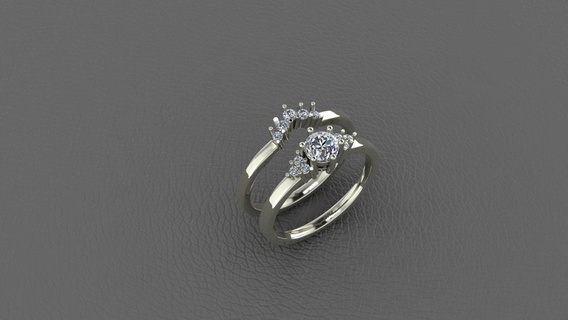 ring 5mm Jewelry rings 3d print model - Mito3D