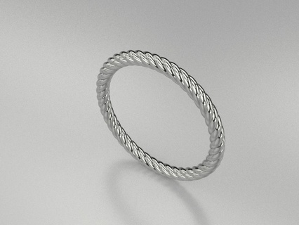 anel corda 3d print model - Mito3D