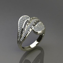 anel pedra 10 3d print model - Mito3D