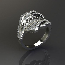 anel pedra 13 3d print model - Mito3D