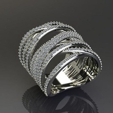 anel pedra 18 3d print model - Mito3D
