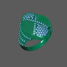 anel pedra 20 3d print model - Mito3D