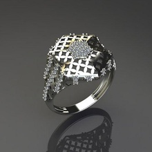 anel pedra 25 3d print model - Mito3D