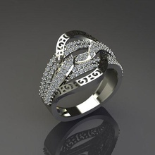 anel pedra 28 3d print model - Mito3D