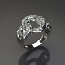 anel pedra 31 3d print model - Mito3D