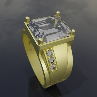 ring stein 3 3d print model - Mito3D