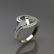 anel pedra 8 3d print model - Mito3D