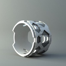 anello di voyager gioielli 3d print model - Mito3D