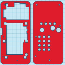 ringo makerphone circuitmess gadget mobilephone diy 3d print model - Mito3D