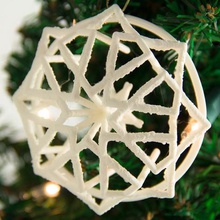 ringpatternornament various christmas tree ornaments decorations 3d print model - Mito3D