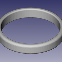 argolas anel 3d print model - Mito3D