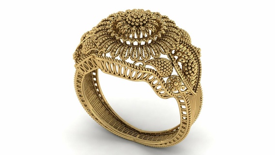 anillos alto calidad joyería joya anillo ligero peso 3d impresión modelo 3dprinted diseño Moda oro dorado imprimible prototipos plata 3d print model - Mito3D