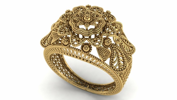 anillos alto calidad joyería joya anillo ligero peso 3d impresión modelo 3dprinted diseño Moda oro dorado imprimible prototipos plata 3d print model - Mito3D