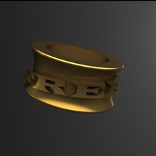 rings pack jewelry custom 3d print model - Mito3D