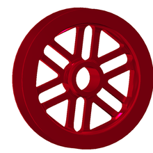 rin pulley wheel games projects 3d print model - Mito3D