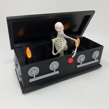 rip esqueleto gadget a caixa nada fazer 360 fusão autodesk ultimaker autômatos o dia das bruxas 3d print model - Mito3D