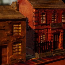 rippers londres nick de l'architecture victorien wargaming 28mm steampunk chemin fer paysages 3d print model - Mito3D