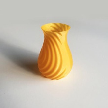ondulação vaso 3 casa 3d print model - Mito3D