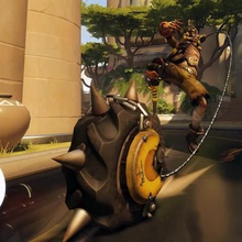 rip-tire wheel junkrat ow game blizzard overwatch over watch 3d print model - Mito3D