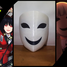 ririka momobami maske kakegurui anime video oyunlar 3d print model - Mito3D