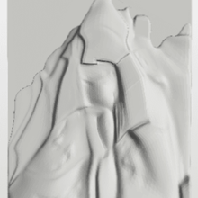 risco del pajaro pingente pedriza jóias pássaros nest de pedra escalada 3d print model - Mito3D
