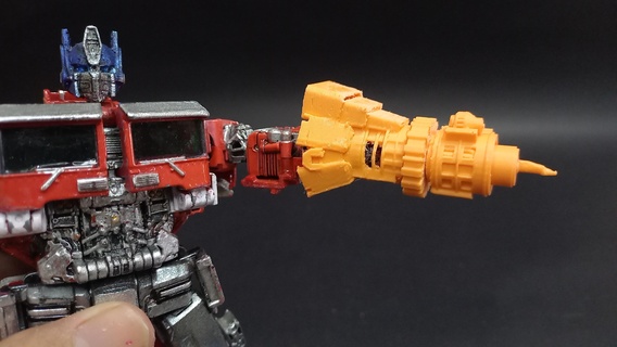 erhebt Biester optimus Kanone Transformer erhebt Biester optimus Prime Spielzeug Kanone 3d print model - Mito3D