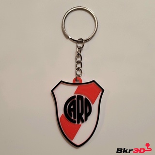 river plate key ring keychain soccer river river plate carp argentina  3d print model - Mito3D