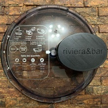 rivera&bar dough machine cover paste noodle riviera & bar 3d print model - Mito3D