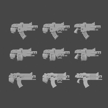 rivetto pistola varianti gioco spazio marines truescale warhammer tavolo horus eresia 3d print model - Mito3D