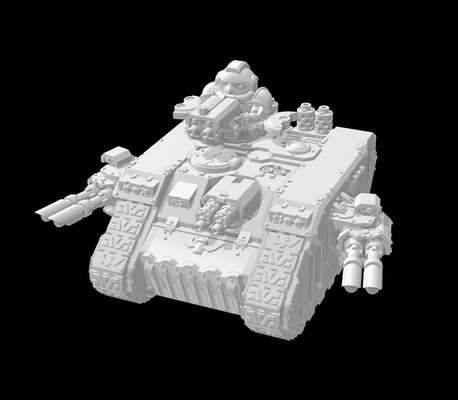 niet kriege benutzerdefiniert sm panzer spiel boltgun bolter bolzen chibi spaß klein kanone artillerie seltsam helm schreibtisch kunst proxy platz marine 42k 32k squats krieg hammer 3d print model - Mito3D