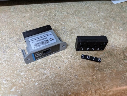rj45 video balun 4x 35mm adapter case camera 3d print model - Mito3D