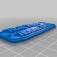 rm 3103 jewelry customized keychains 3d print model - Mito3D