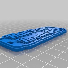 rm 3106 jewelry customized keychains 3d print model - Mito3D