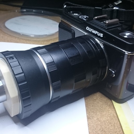 rms m42 lente adaptator vari 3D print model - Mito3D