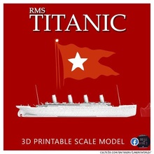 rms Titanic Eisberg Rahmen Modell Schiff Ozean Liner Boot olympisch Weiß Star transatlantisch Harz 1 1250 1000 stl Wasserfahrzeug 3d print model - Mito3D