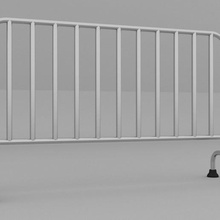 blocco stradale vari rod tetto seminterrato kg di sollevamento in legno muro concreto edificio vecchio loft barile peso stand set fascio l'acciaio la barriera il strada 3d print model - Mito3D