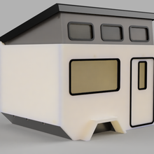 road trailer rc off-road scale camper crawler trx 3d print model - Mito3D