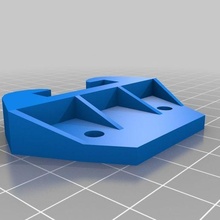 robbob cajón guía rail agujeros reemplazo partes 3d print model - Mito3D