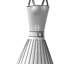 robe de déco divers 3d print model - Mito3D