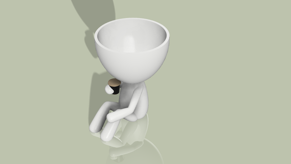robert coffe pots potsrobert plants pots3d coffee 3d print model - Mito3D