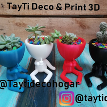 robert içme dostum - ıg taytideco sanat özgün biçimi pot bitki saksı kaktüs taytidecohogar 3d print model - Mito3D