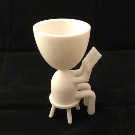 Robert plante pot 3D print model - Mito3D