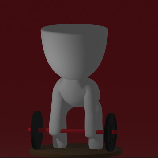 Robert plante gymnaste 3D print model - Mito3D