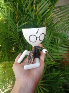 robert plantar atormentar oleiro vaso decoração harry potter 3d print model - Mito3D